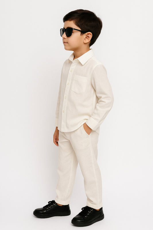 OFF White Modern Suit