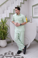 Mint Modern Co-ords In Irish Linen