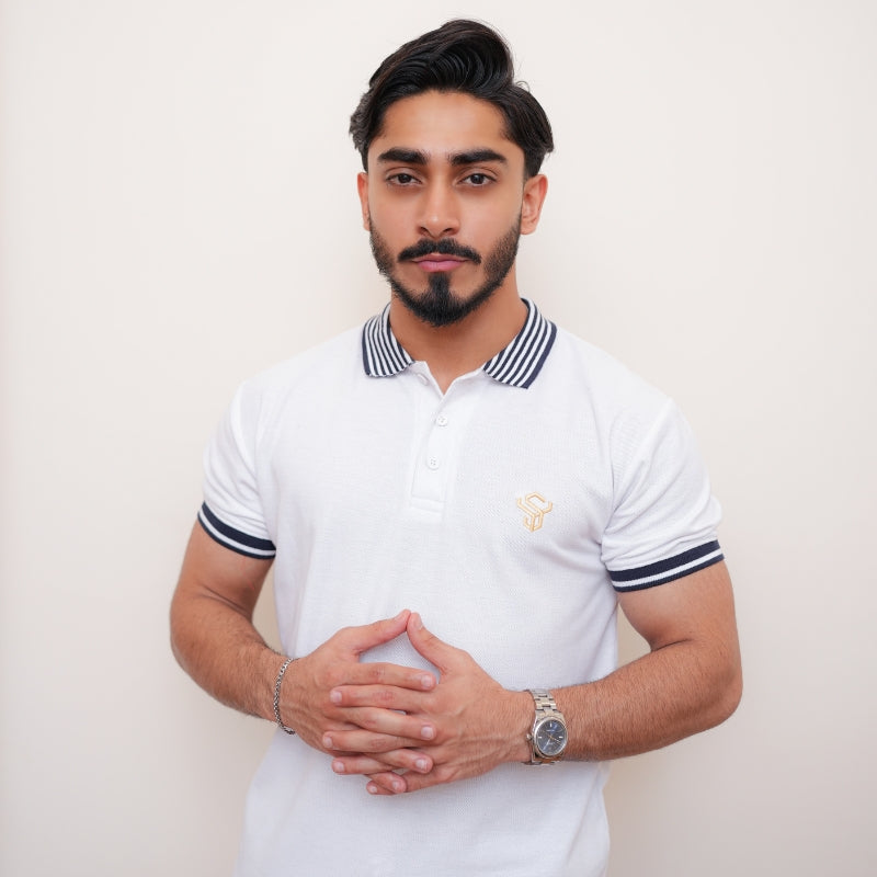 White Polo Shirt