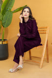 Deep Plum Velvet  Co-ords Set