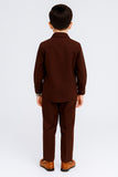 Brown Modern Suit