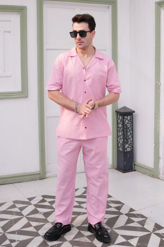 Carnation Pink Modern Co-ords