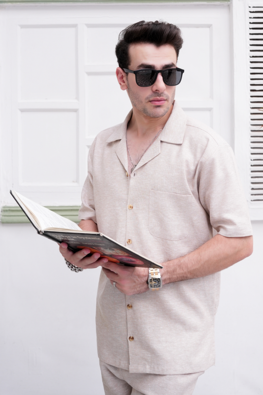 Vegas Gold Modern Suit In Irish