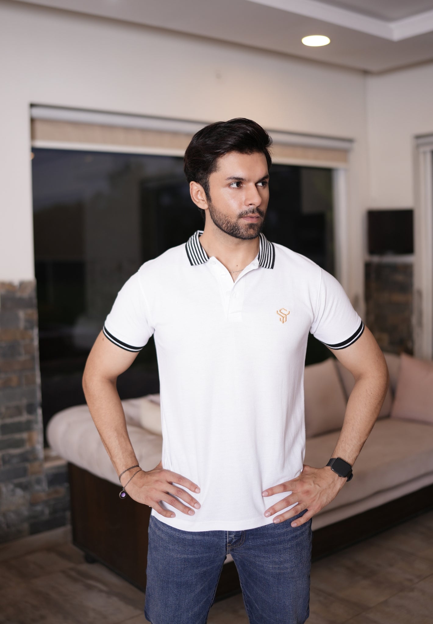 White Polo Shirt