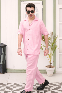 Carnation Pink Modern Co-ords