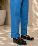 Denim Blue Luxury Summer Co-ord Set