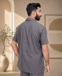 Brown Texture Luxury Summer Co-ords Set