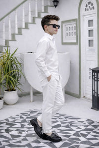 OFF White Modern Suit