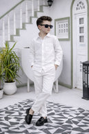 OFF White Modern Suit