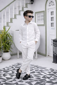 OFF White Modern Suit