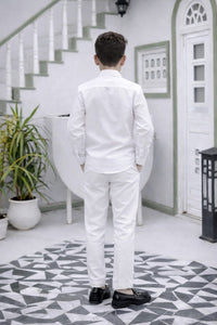 OFF White Modern Suit