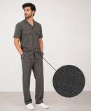 Black Texture Luxury Summer Co-ord Set