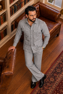 Charcoal grey full sleeve Men Co-ords set_ RR