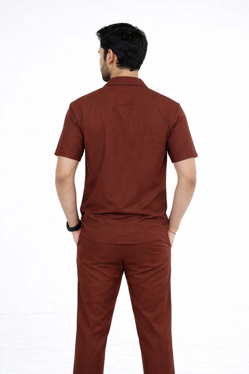 Premium Brown Soft Cotton Co-ord Set
