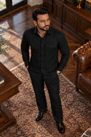 Black full sleeve Men Co-ords set RR